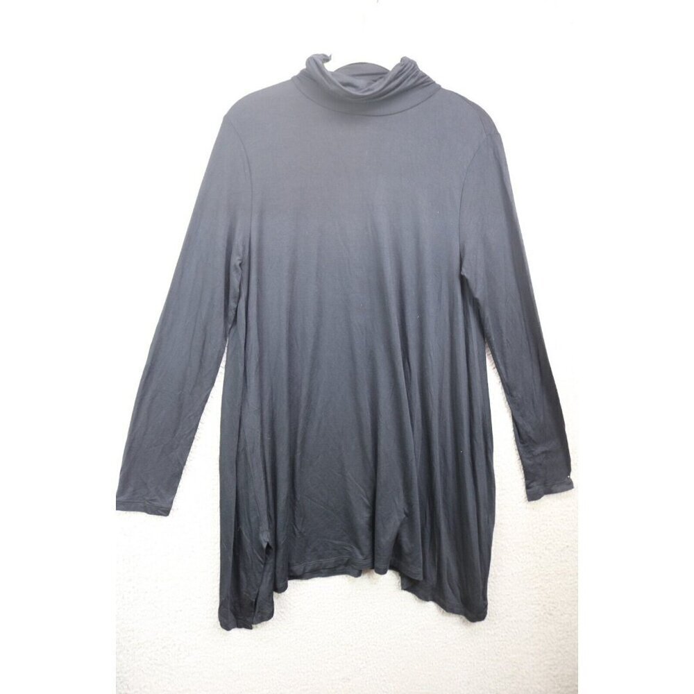 Soft Surroundings Long Sleeve Viscose Tunic-Medium-Very Soft